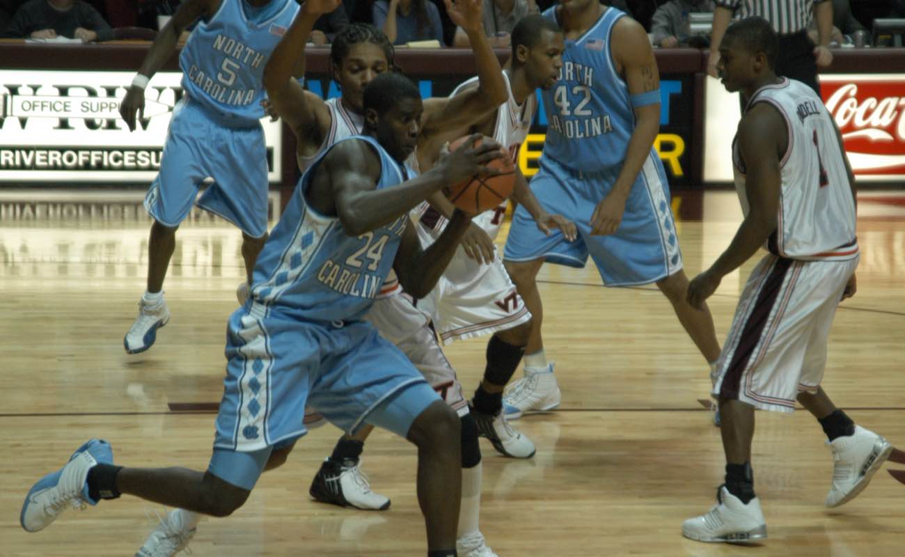 Marvin Williams, a North Carolina men's basketball player