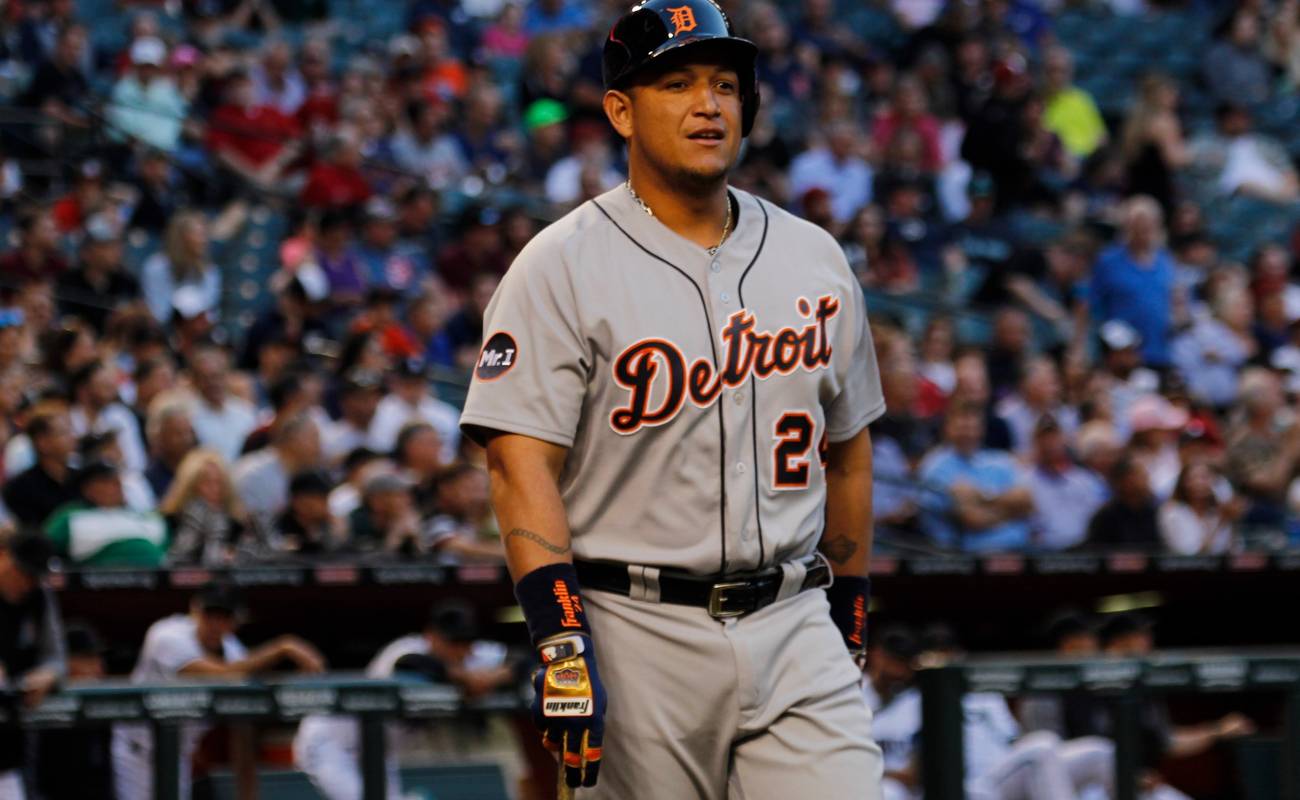 Miguel Cabrera, 1st baseman for the Detroit Tigers