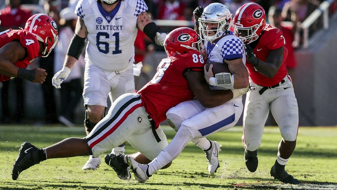 TCU vs Georgia LIVE CFP championship preview from L.A.