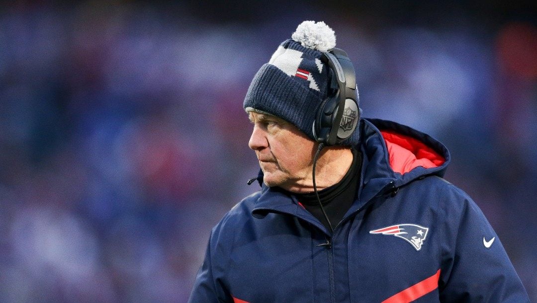 What is the Career Record of New England Patriots Head Coach Bill Belichick?