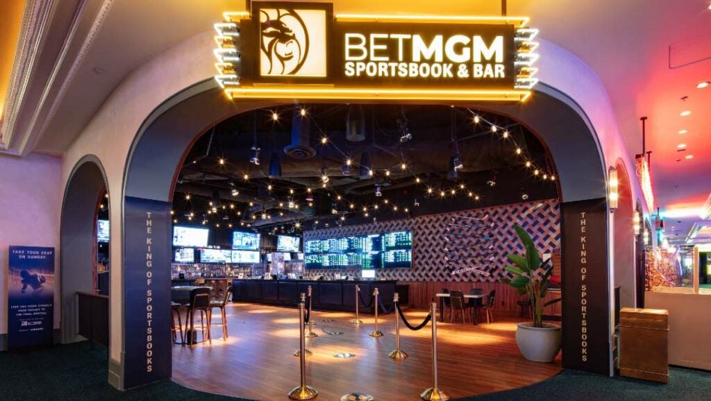 The BetMGM Sportsbook & Bar At Park MGM | BetMGM