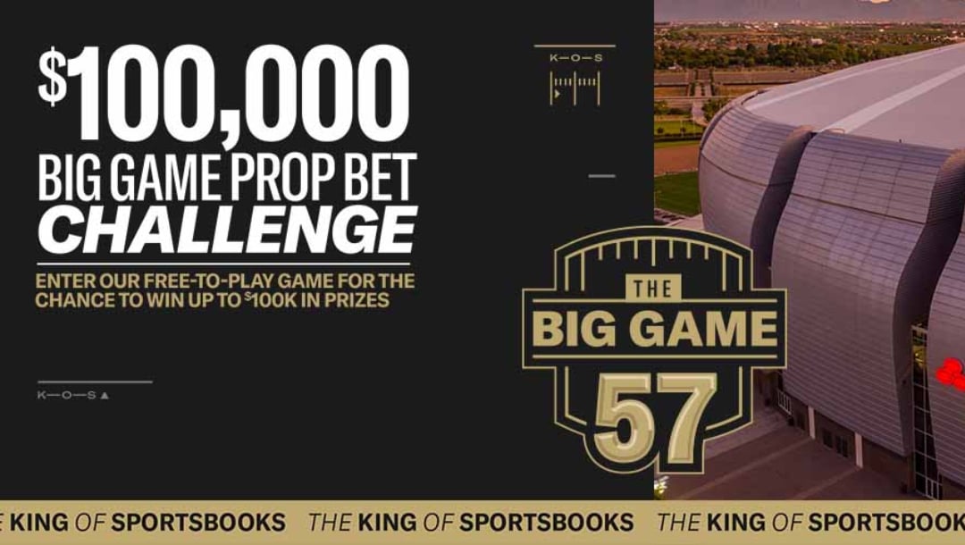 Free Entry to BetMGM's 0,000 Big Game Prop Bet Challenge