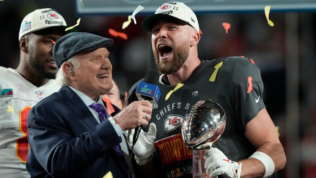 What Was Travis Kelce's Receiving Yards Total in Super Bowl 57 vs. Eagles?