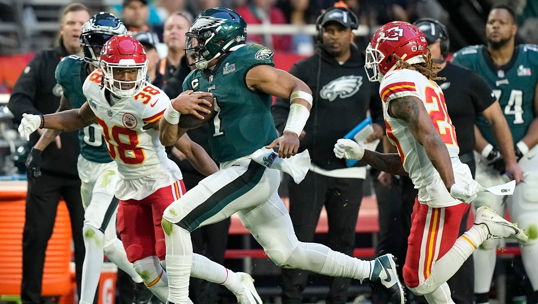 What Was Jalen Hurts' Rushing Yards Total in Super Bowl 57 vs. Chiefs?