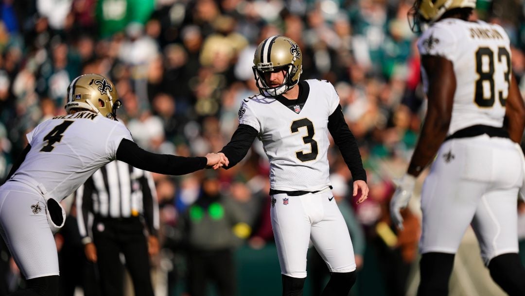 Saints kicker Wil Lutz out for remainder of season