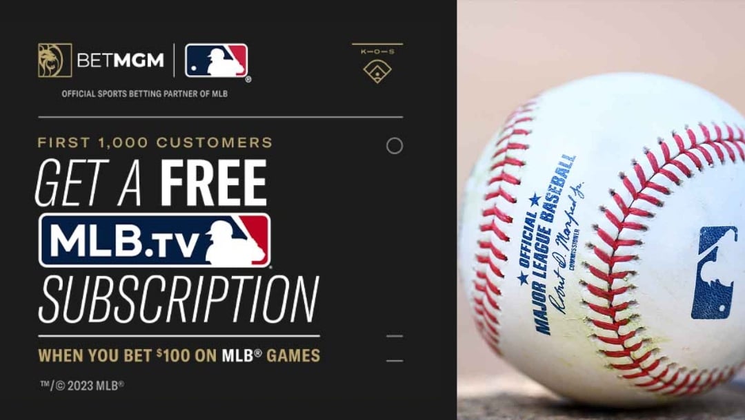 How To Get a Free MLB.TV Subscription With BetMGM