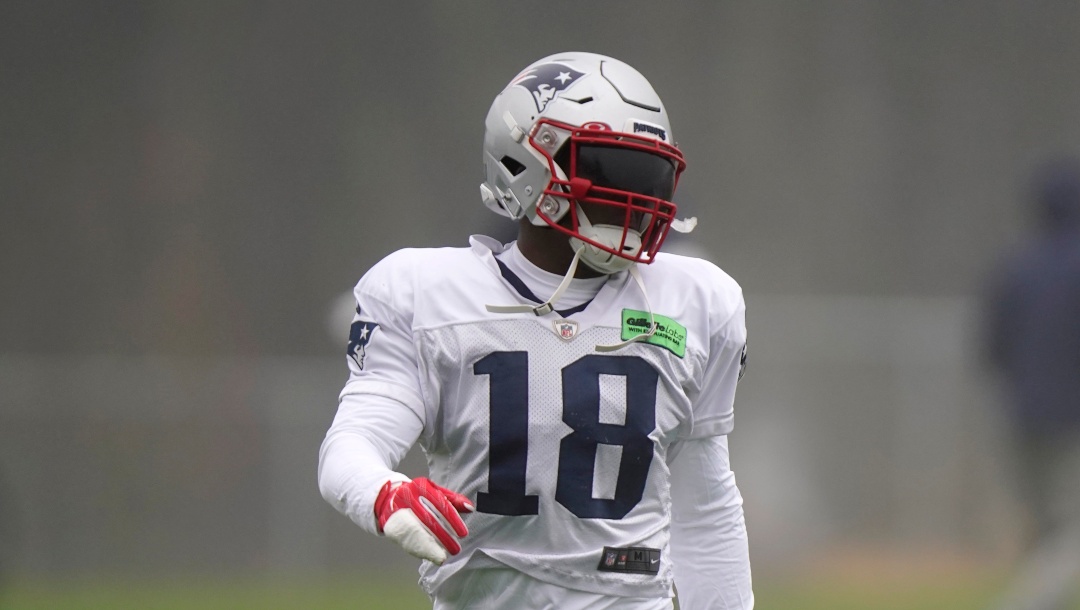 New England Patriots' Matthew Slater after an NFL football game