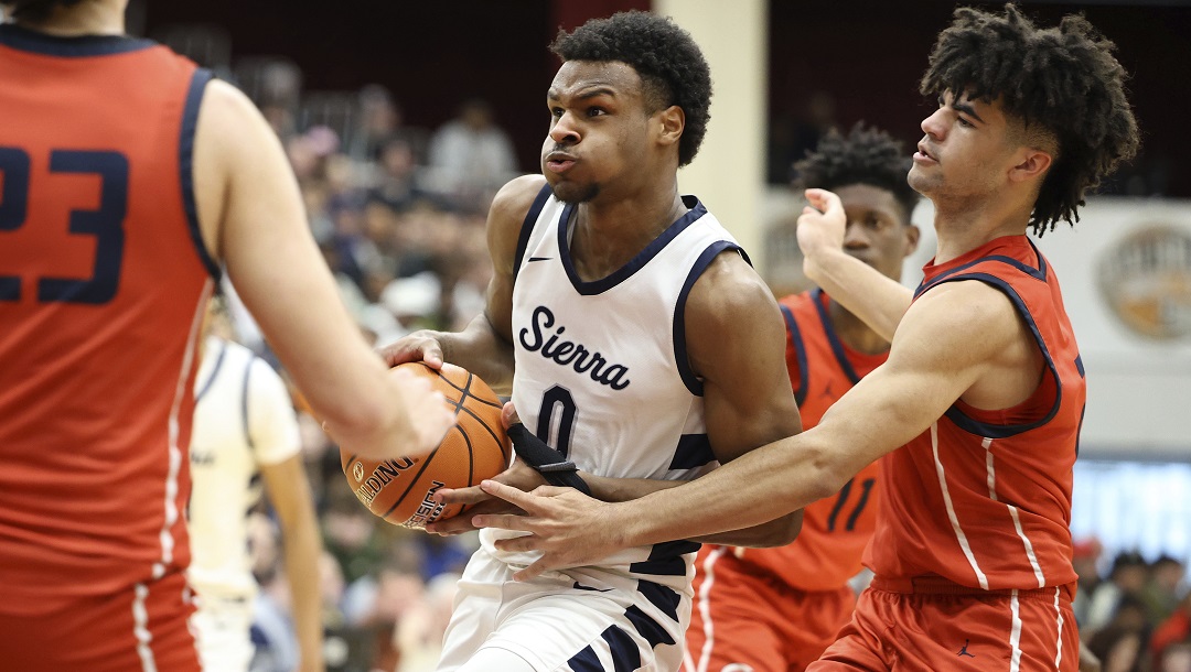 Bronny James Commits to Play College Basketball With USC