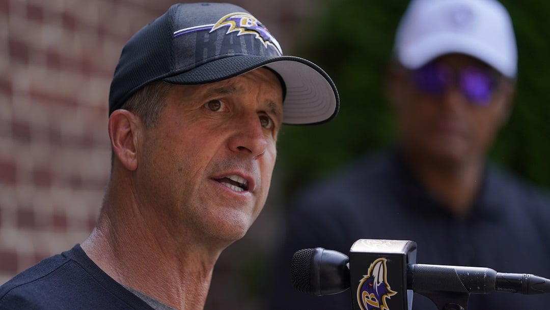 What's the Career Record for Baltimore Ravens Head Coach John