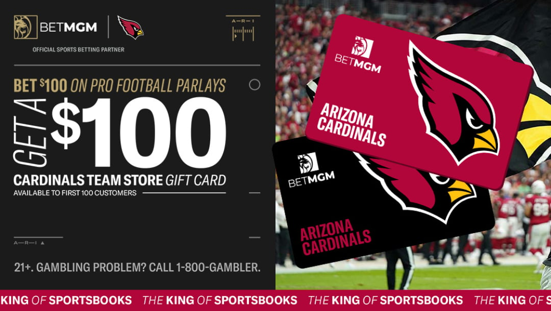 Win $100 Gift Card to Arizona Cardinals Team Store