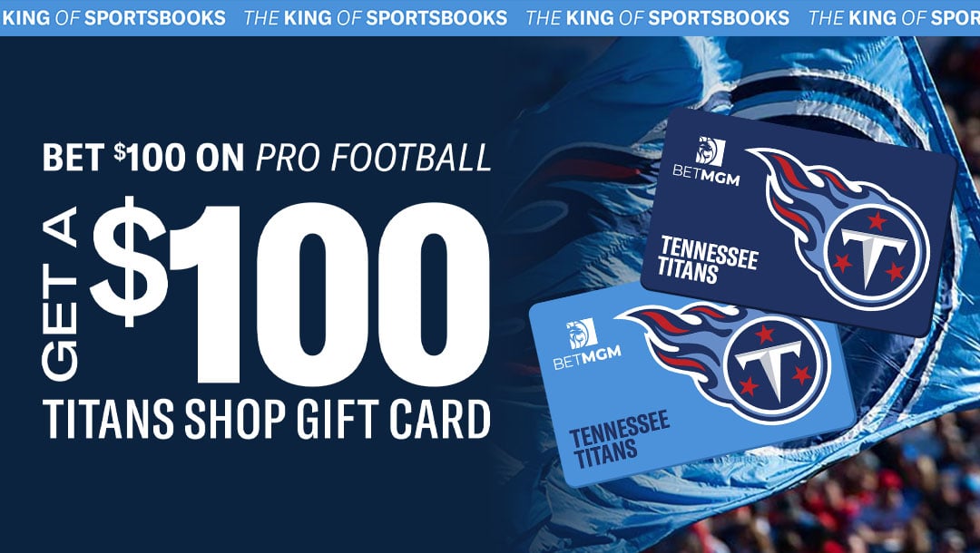 Win $100 Gift Card to Tennessee Titans Shop