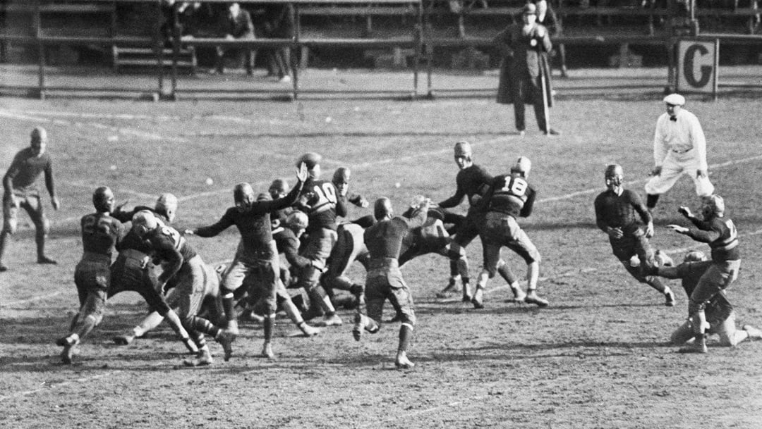 What Year Was the First College Football Game Played?